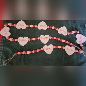 Valentine Wooden Banner